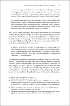 Bild der Seite - 19 - in Die literarische Zensur in Österreich von 1751 bis 1848