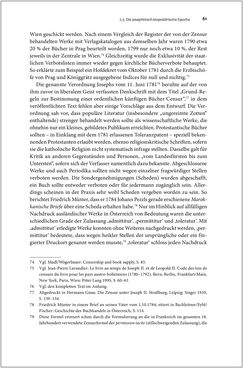 Bild der Seite - 61 - in Die literarische Zensur in Österreich von 1751 bis 1848