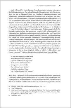 Image of the Page - 65 - in Die literarische Zensur in Österreich von 1751 bis 1848