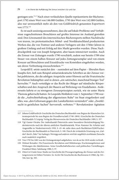 Image of the Page - 72 - in Die literarische Zensur in Österreich von 1751 bis 1848