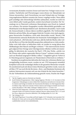 Bild der Seite - 95 - in Die literarische Zensur in Österreich von 1751 bis 1848