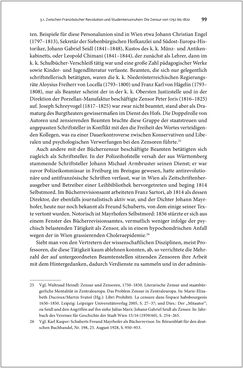 Bild der Seite - 99 - in Die literarische Zensur in Österreich von 1751 bis 1848
