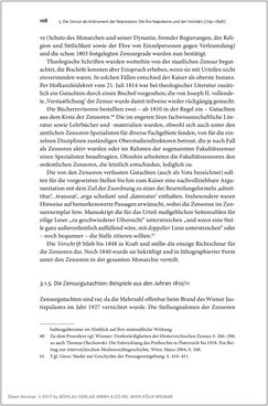 Image of the Page - 108 - in Die literarische Zensur in Österreich von 1751 bis 1848