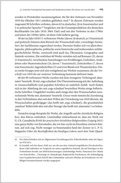 Image of the Page - 109 - in Die literarische Zensur in Österreich von 1751 bis 1848