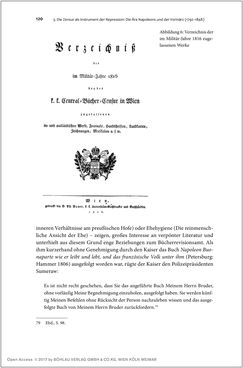 Bild der Seite - 120 - in Die literarische Zensur in Österreich von 1751 bis 1848