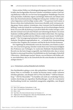 Image of the Page - 134 - in Die literarische Zensur in Österreich von 1751 bis 1848