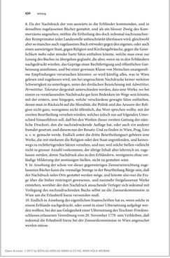 Image of the Page - 430 - in Die literarische Zensur in Österreich von 1751 bis 1848