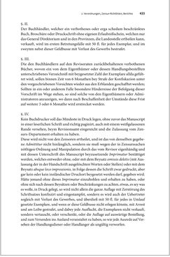 Image of the Page - 433 - in Die literarische Zensur in Österreich von 1751 bis 1848