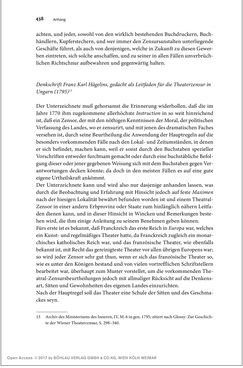 Image of the Page - 438 - in Die literarische Zensur in Österreich von 1751 bis 1848