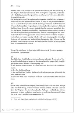 Image of the Page - 462 - in Die literarische Zensur in Österreich von 1751 bis 1848