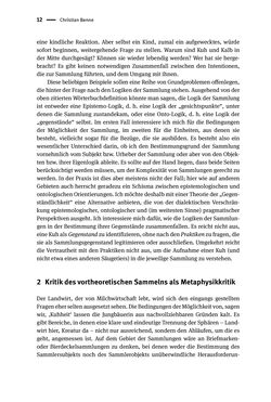 Bild der Seite - 12 - in Logiken der Sammlung - Das Archiv zwischen Strategie und Eigendynamik