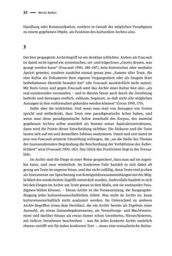 Image of the Page - 32 - in Logiken der Sammlung - Das Archiv zwischen Strategie und Eigendynamik