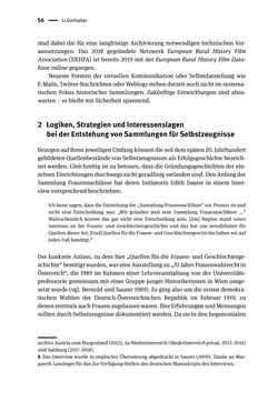 Image of the Page - 56 - in Logiken der Sammlung - Das Archiv zwischen Strategie und Eigendynamik