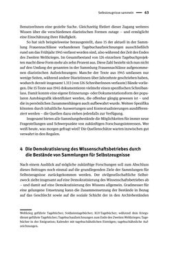 Bild der Seite - 63 - in Logiken der Sammlung - Das Archiv zwischen Strategie und Eigendynamik