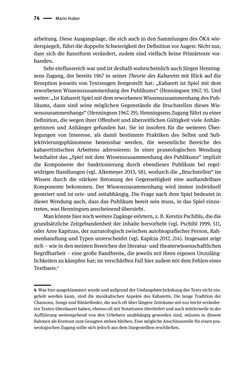 Bild der Seite - 74 - in Logiken der Sammlung - Das Archiv zwischen Strategie und Eigendynamik