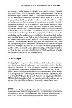 Bild der Seite - 77 - in Logiken der Sammlung - Das Archiv zwischen Strategie und Eigendynamik