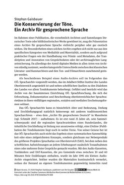 Image of the Page - 105 - in Logiken der Sammlung - Das Archiv zwischen Strategie und Eigendynamik