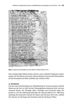 Bild der Seite - 121 - in Logiken der Sammlung - Das Archiv zwischen Strategie und Eigendynamik