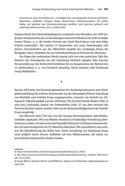 Image of the Page - 165 - in Logiken der Sammlung - Das Archiv zwischen Strategie und Eigendynamik
