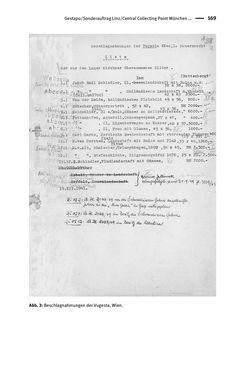 Image of the Page - 169 - in Logiken der Sammlung - Das Archiv zwischen Strategie und Eigendynamik