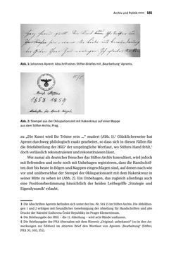 Bild der Seite - 181 - in Logiken der Sammlung - Das Archiv zwischen Strategie und Eigendynamik