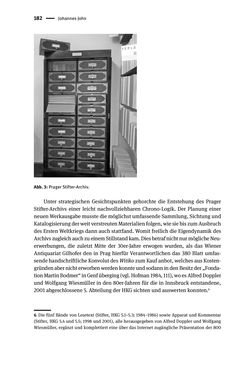 Bild der Seite - 182 - in Logiken der Sammlung - Das Archiv zwischen Strategie und Eigendynamik