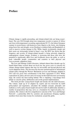 Image of the Page - ix - in Loss and Damage from Climate Change - Concepts, Methods and Policy Options