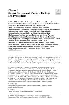 Image of the Page - 3 - in Loss and Damage from Climate Change - Concepts, Methods and Policy Options