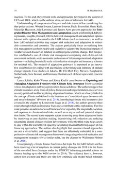 Image of the Page - 18 - in Loss and Damage from Climate Change - Concepts, Methods and Policy Options