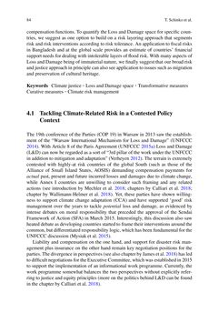 Image of the Page - 84 - in Loss and Damage from Climate Change - Concepts, Methods and Policy Options