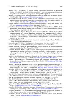 Bild der Seite - 109 - in Loss and Damage from Climate Change - Concepts, Methods and Policy Options