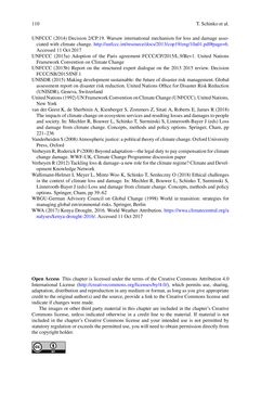 Bild der Seite - 110 - in Loss and Damage from Climate Change - Concepts, Methods and Policy Options