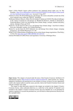 Bild der Seite - 178 - in Loss and Damage from Climate Change - Concepts, Methods and Policy Options