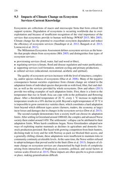 Bild der Seite - 226 - in Loss and Damage from Climate Change - Concepts, Methods and Policy Options