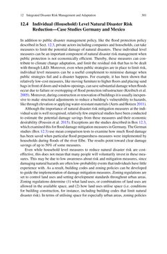 Image of the Page - 301 - in Loss and Damage from Climate Change - Concepts, Methods and Policy Options