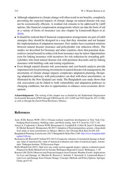 Image of the Page - 312 - in Loss and Damage from Climate Change - Concepts, Methods and Policy Options