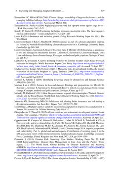Image of the Page - 339 - in Loss and Damage from Climate Change - Concepts, Methods and Policy Options