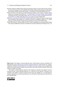 Image of the Page - 341 - in Loss and Damage from Climate Change - Concepts, Methods and Policy Options