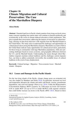 Bild der Seite - 383 - in Loss and Damage from Climate Change - Concepts, Methods and Policy Options