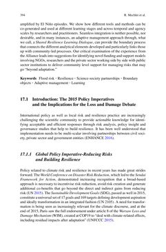 Image of the Page - 394 - in Loss and Damage from Climate Change - Concepts, Methods and Policy Options
