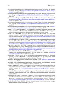 Bild der Seite - 472 - in Loss and Damage from Climate Change - Concepts, Methods and Policy Options