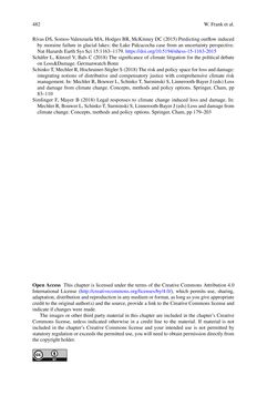 Bild der Seite - 482 - in Loss and Damage from Climate Change - Concepts, Methods and Policy Options
