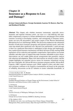 Image of the Page - 483 - in Loss and Damage from Climate Change - Concepts, Methods and Policy Options