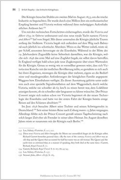 Bild der Seite - 86 - in Die Macht auf dem Gipfel - Alpentourismus und Monarchie 1760–1910
