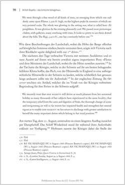 Bild der Seite - 96 - in Die Macht auf dem Gipfel - Alpentourismus und Monarchie 1760–1910