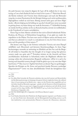 Image of the Page - 109 - in Die Macht auf dem Gipfel - Alpentourismus und Monarchie 1760–1910