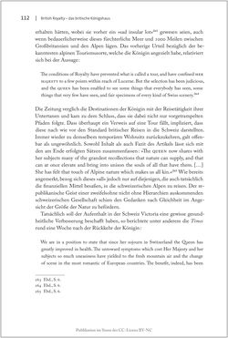 Bild der Seite - 112 - in Die Macht auf dem Gipfel - Alpentourismus und Monarchie 1760–1910