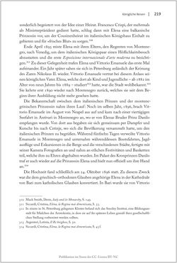 Bild der Seite - 219 - in Die Macht auf dem Gipfel - Alpentourismus und Monarchie 1760–1910