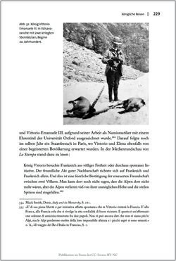 Bild der Seite - 229 - in Die Macht auf dem Gipfel - Alpentourismus und Monarchie 1760–1910