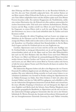 Image of the Page - 246 - in Die Macht auf dem Gipfel - Alpentourismus und Monarchie 1760–1910